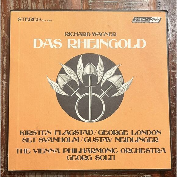 Richard Wagner Vinyl Lot- Gotterdammerung Das Rheingold Siegfried LP Box Sets - Picture 2 of 7